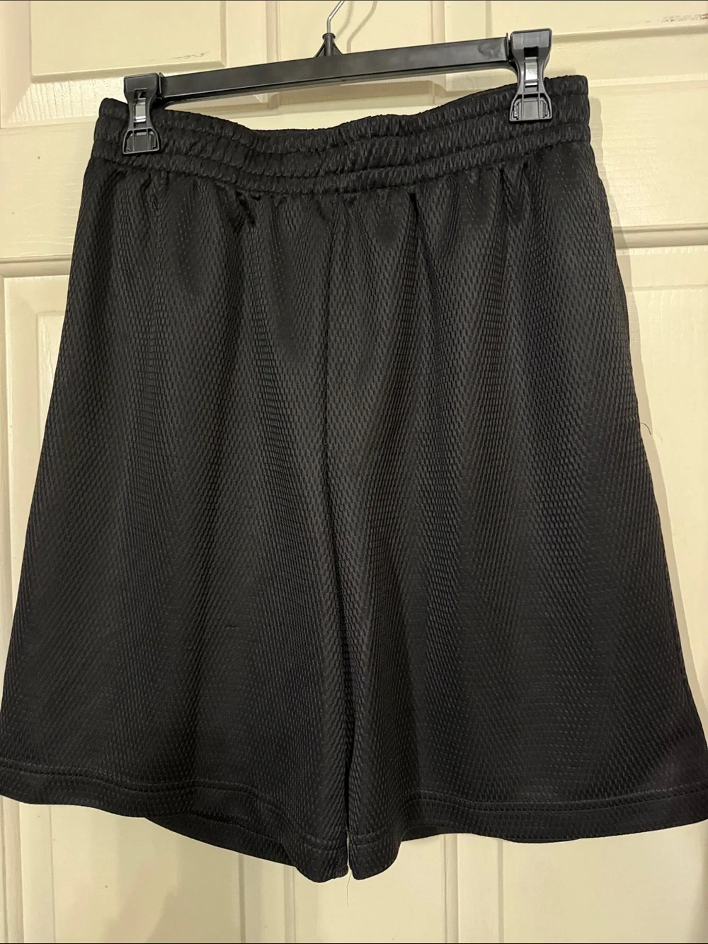 Athletic Works Black Mesh Athletic Shorts